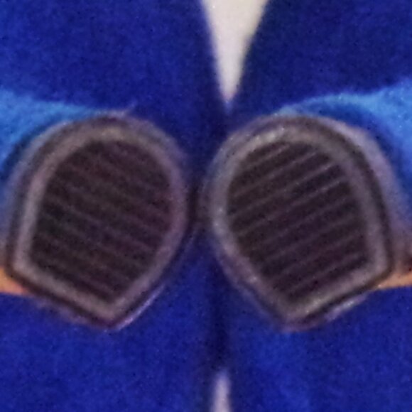 JESSICA SIMPSON 8M JS-WITNEE royal-blue suede ultra-high-heel point-toe pumps - Picture 16 of 16